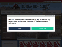 Tablet Screenshot of bbhs.bearvalleyusd.org